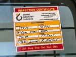 General Appearance with Safety Certification Label