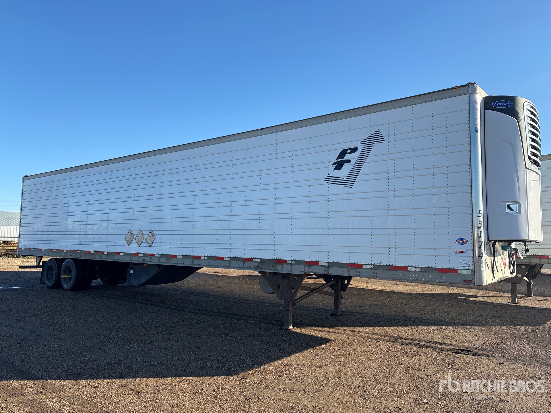 2013 Utility 53 FT X 102 IN T/A
