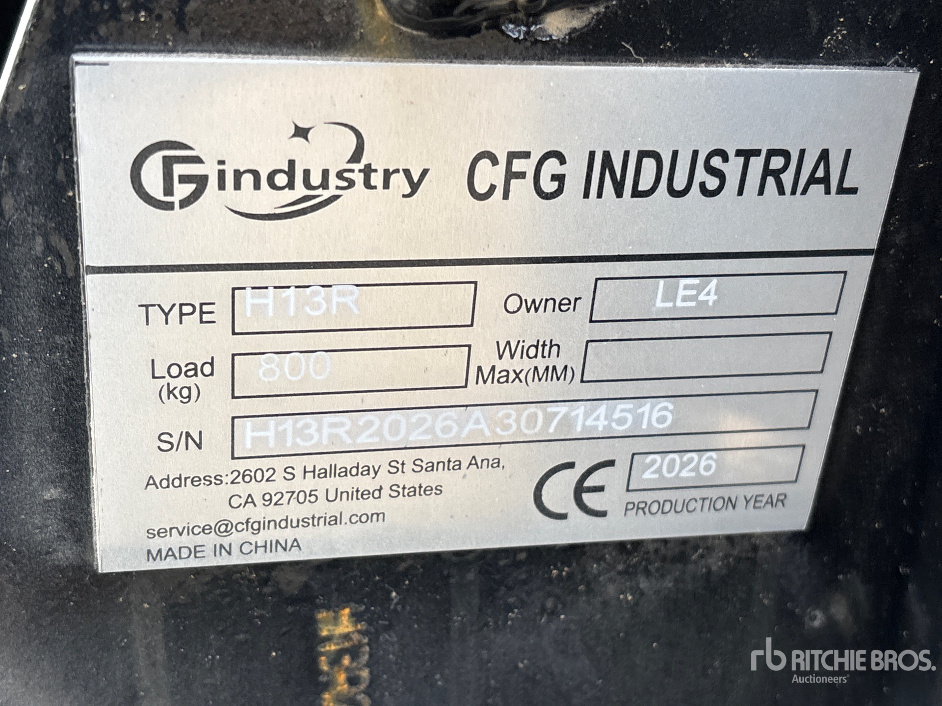 2026 CFG H13R