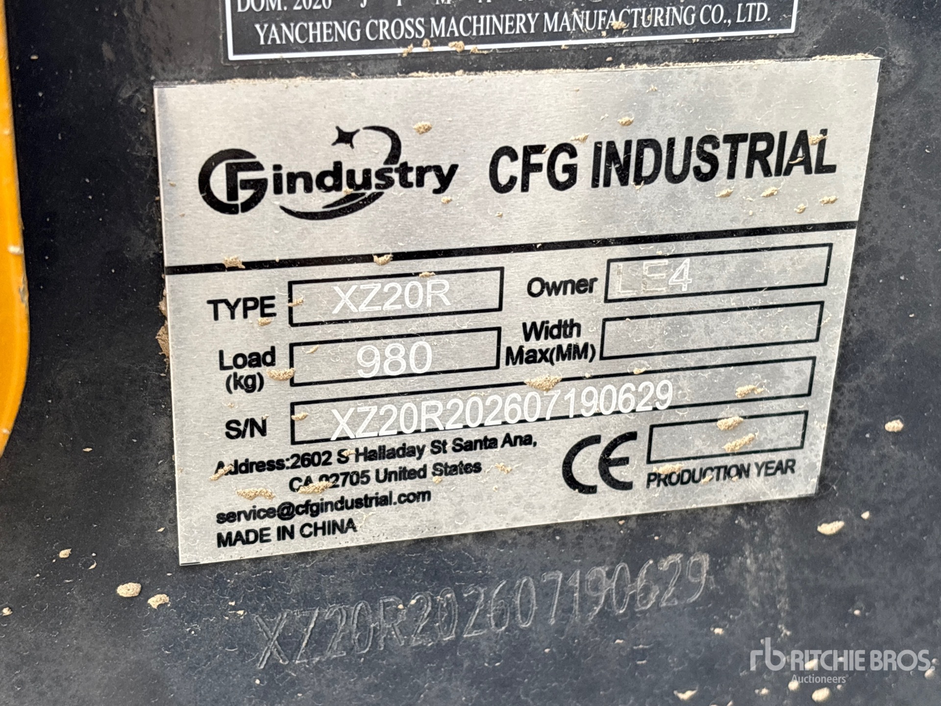 2026 CFG XZ20R