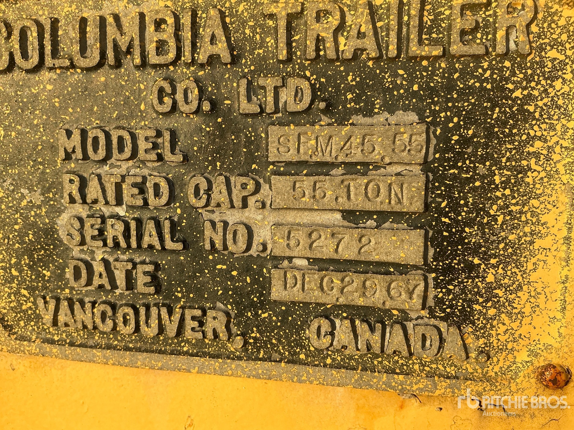 1968 Columbia SFM45.55