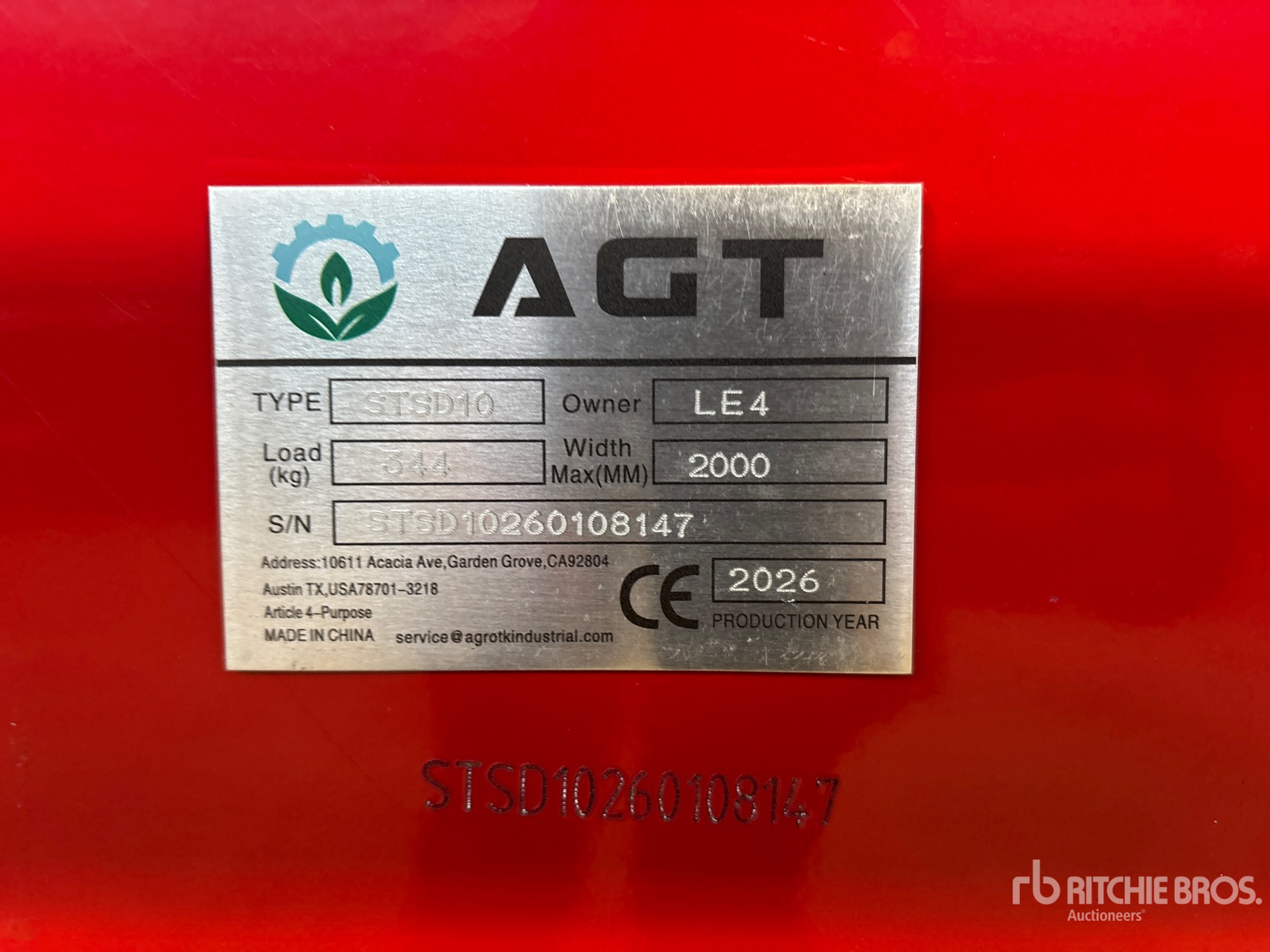 2026 AGT STSD10