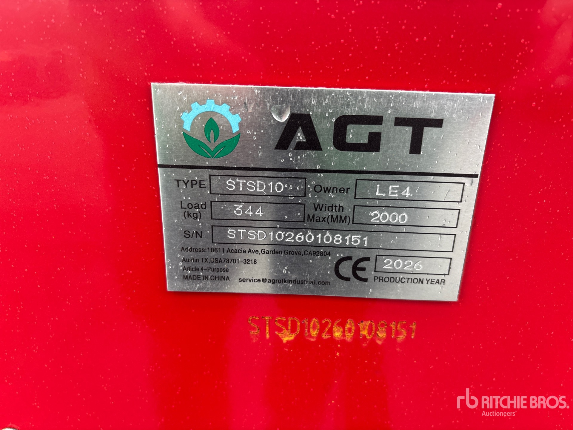 2026 AGT STSD10