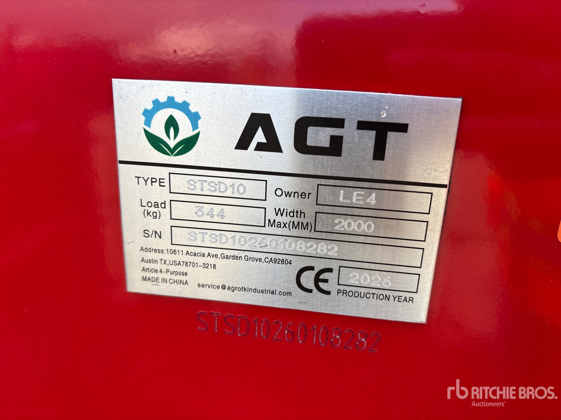 2026 AGT STSD10