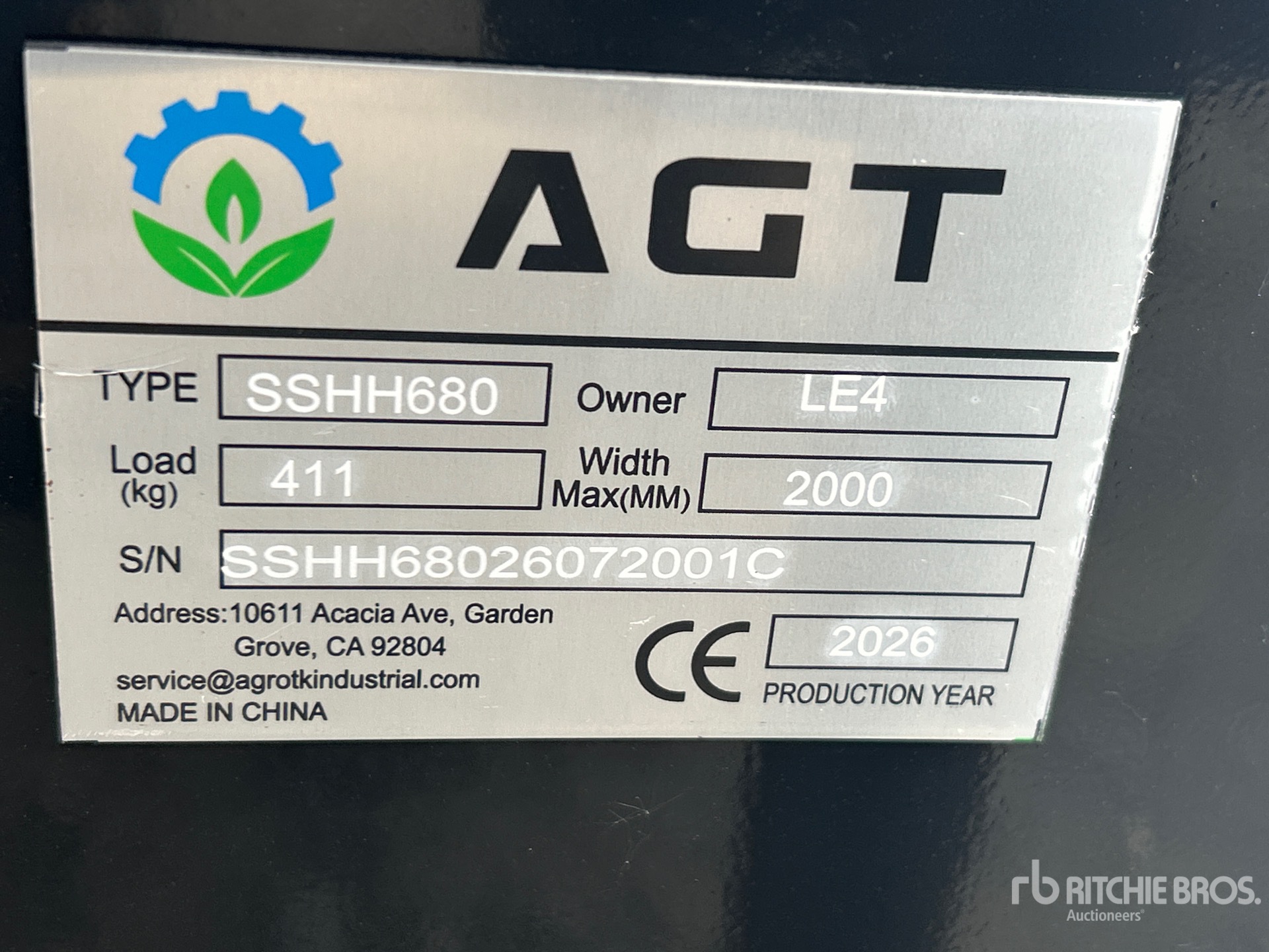 2026 AGT SSHH680
