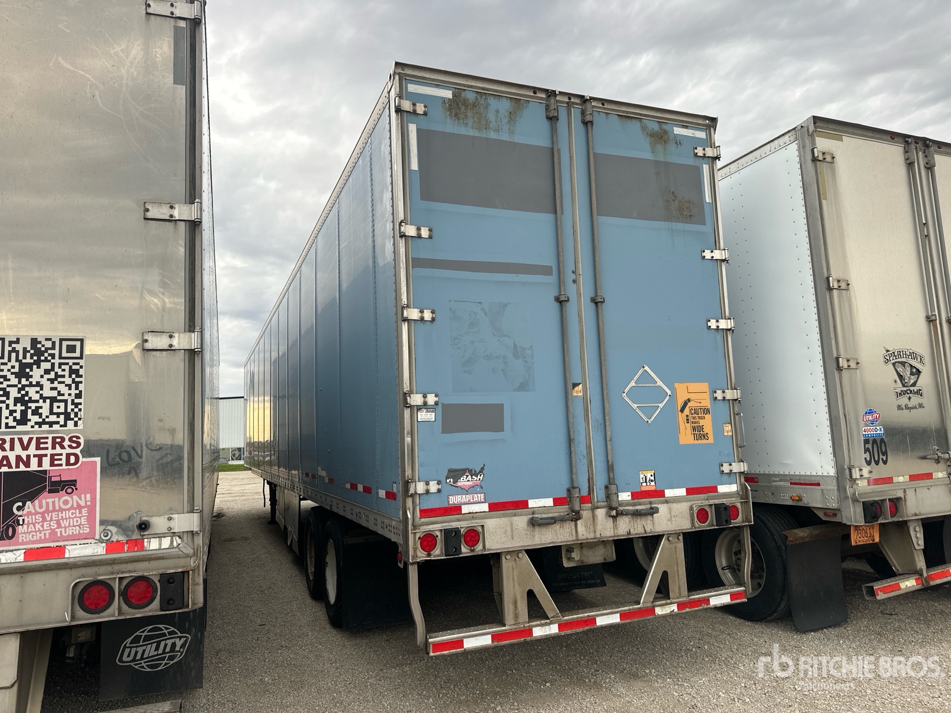 2012 Wabash 53 FT X 102 IN T/A