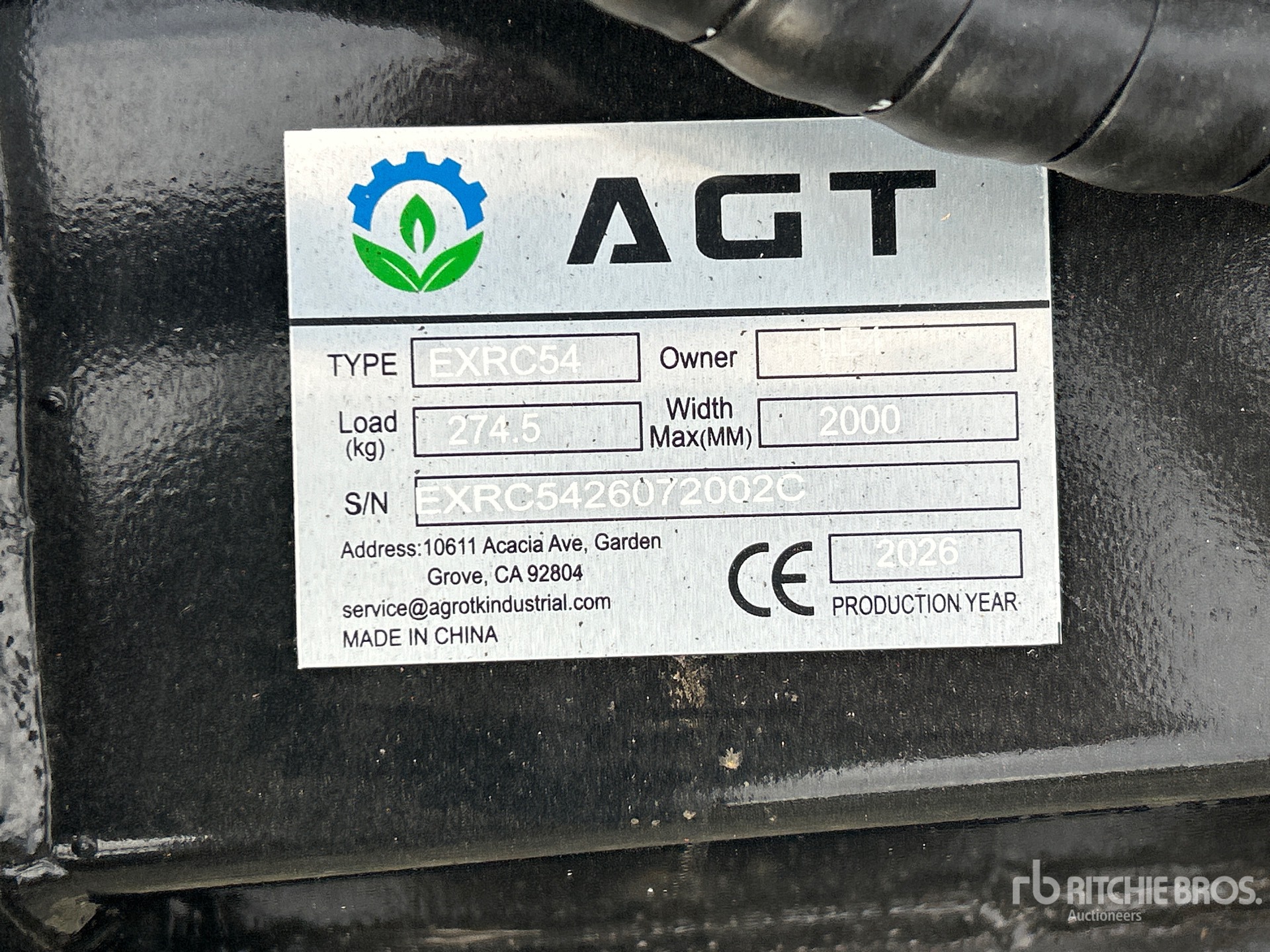 2026 AGT EXRC54