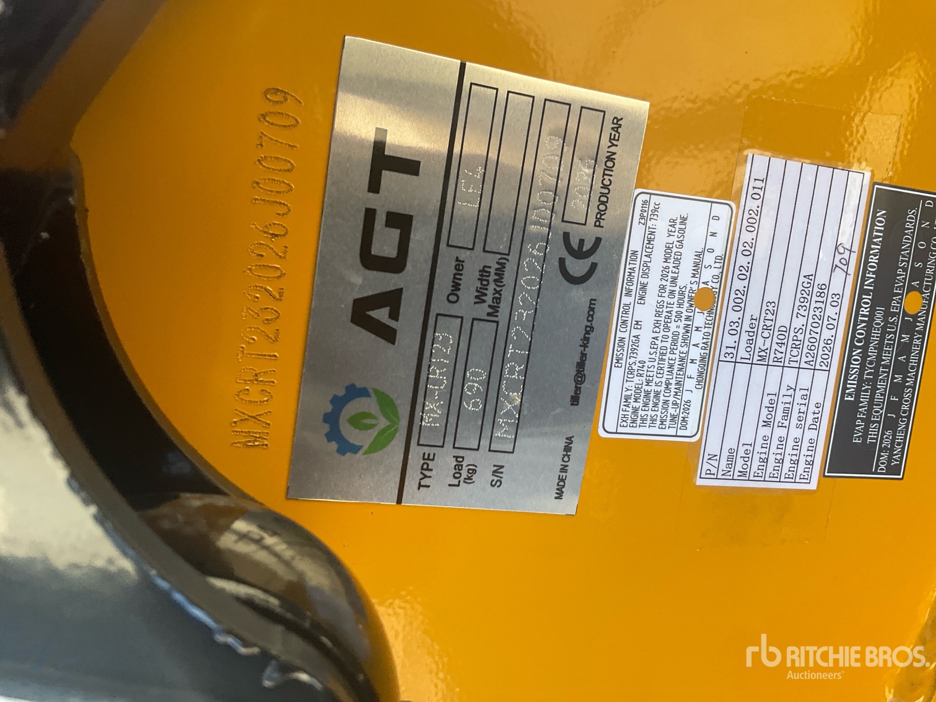 2026 AGT MX-CRT23