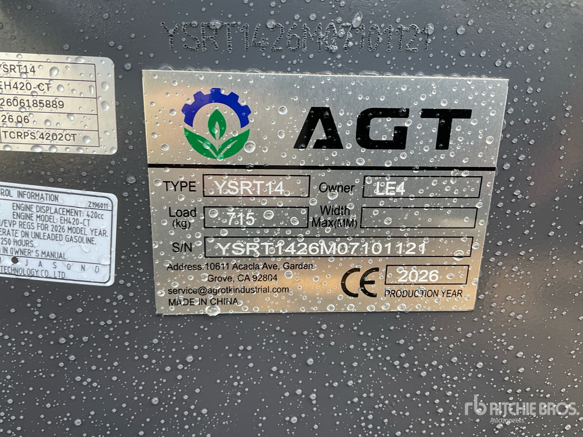 2026 AGT YSRT14