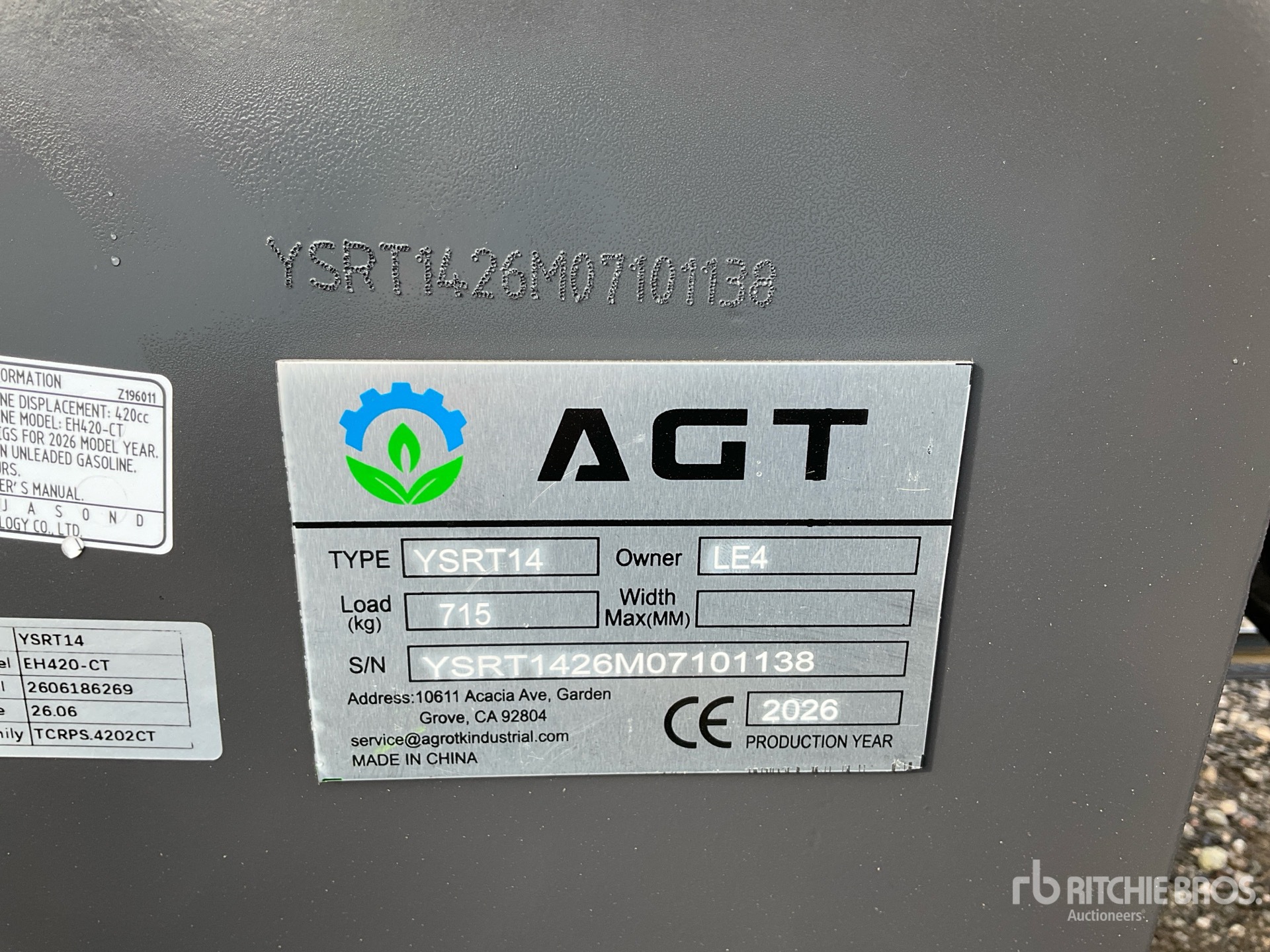2026 AGT YSRT14