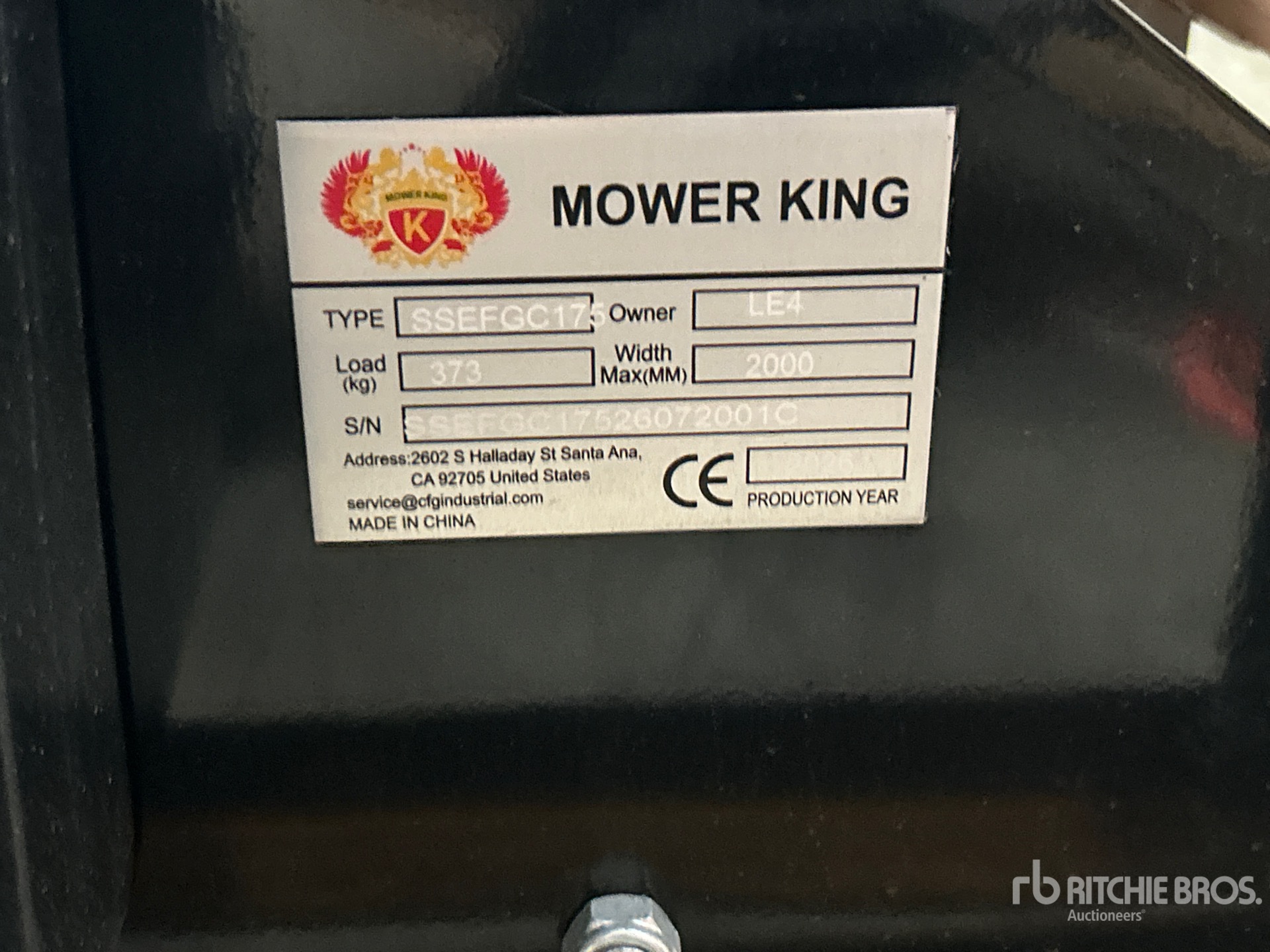 2026 Mower King SSEFGC175