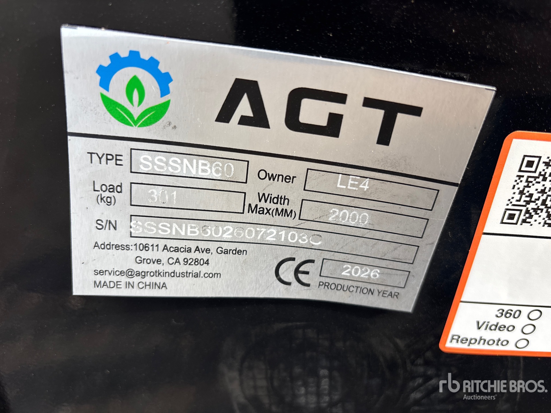 2026 AGT SSSNB60
