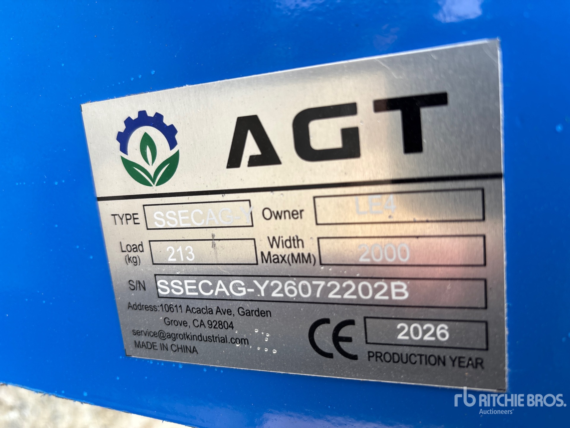 2026 AGT SSECAG-Y