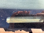 General Appearance with Frame Stamp Serial Number/VIN Photo