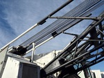 Crane Superstructure with Pendant Line (Boom Tension Line)