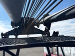 Crane Superstructure with Point Sheaves