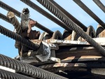 Crane Superstructure with Pendant Line (Boom Tension Line)