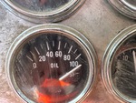 Control Station with Engine Oil Pressure