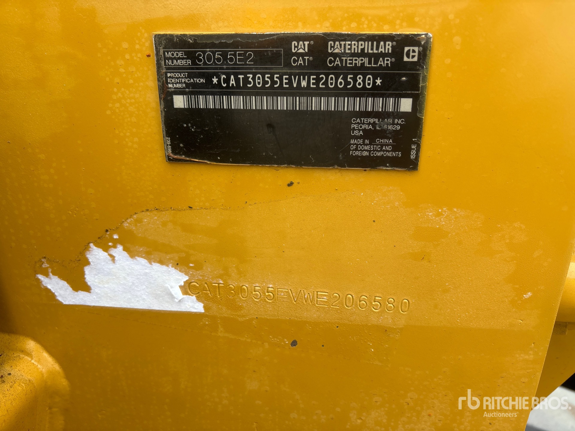 2018 Caterpillar 305.5E2