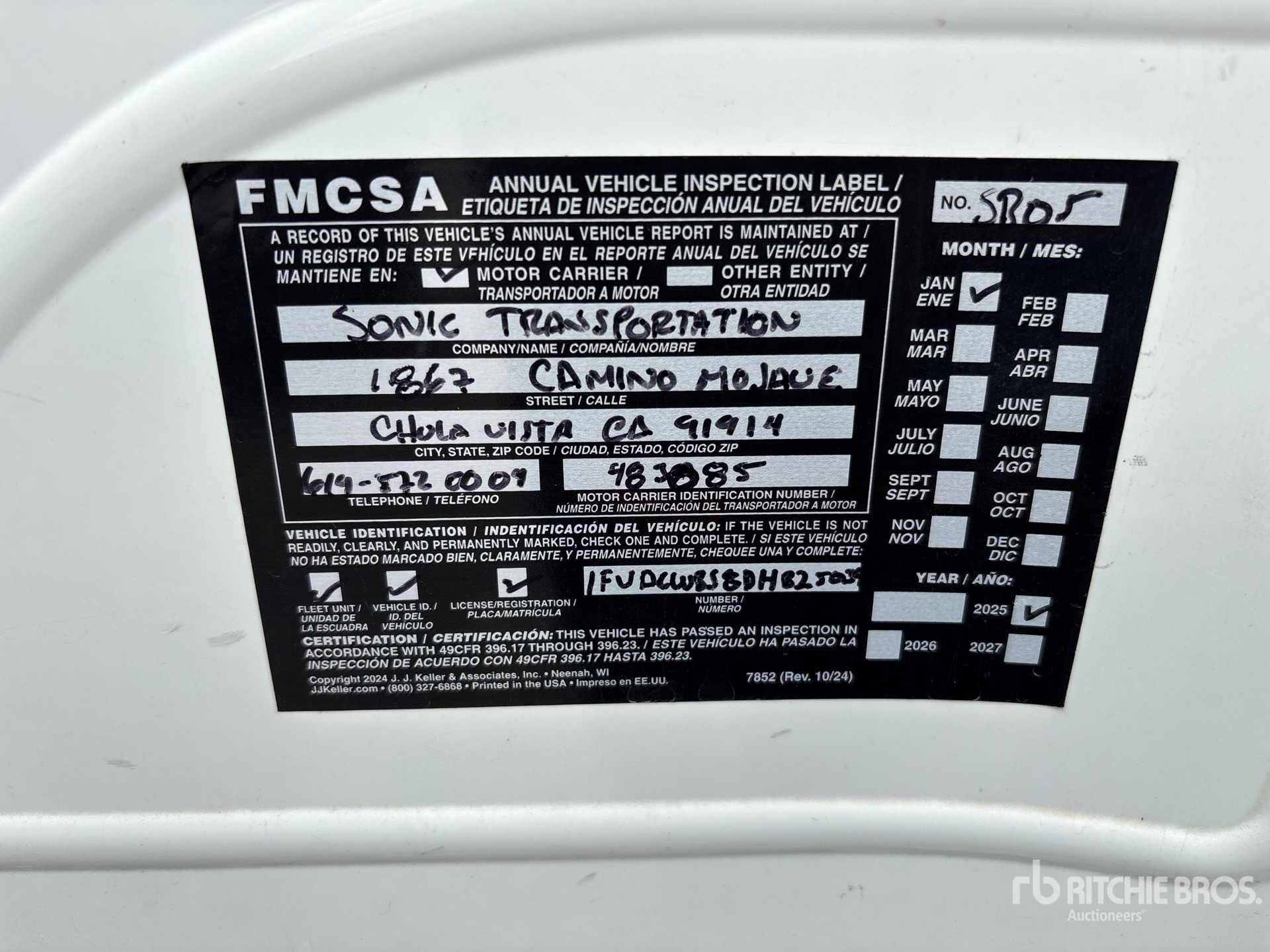 2013 Freightliner M2 106