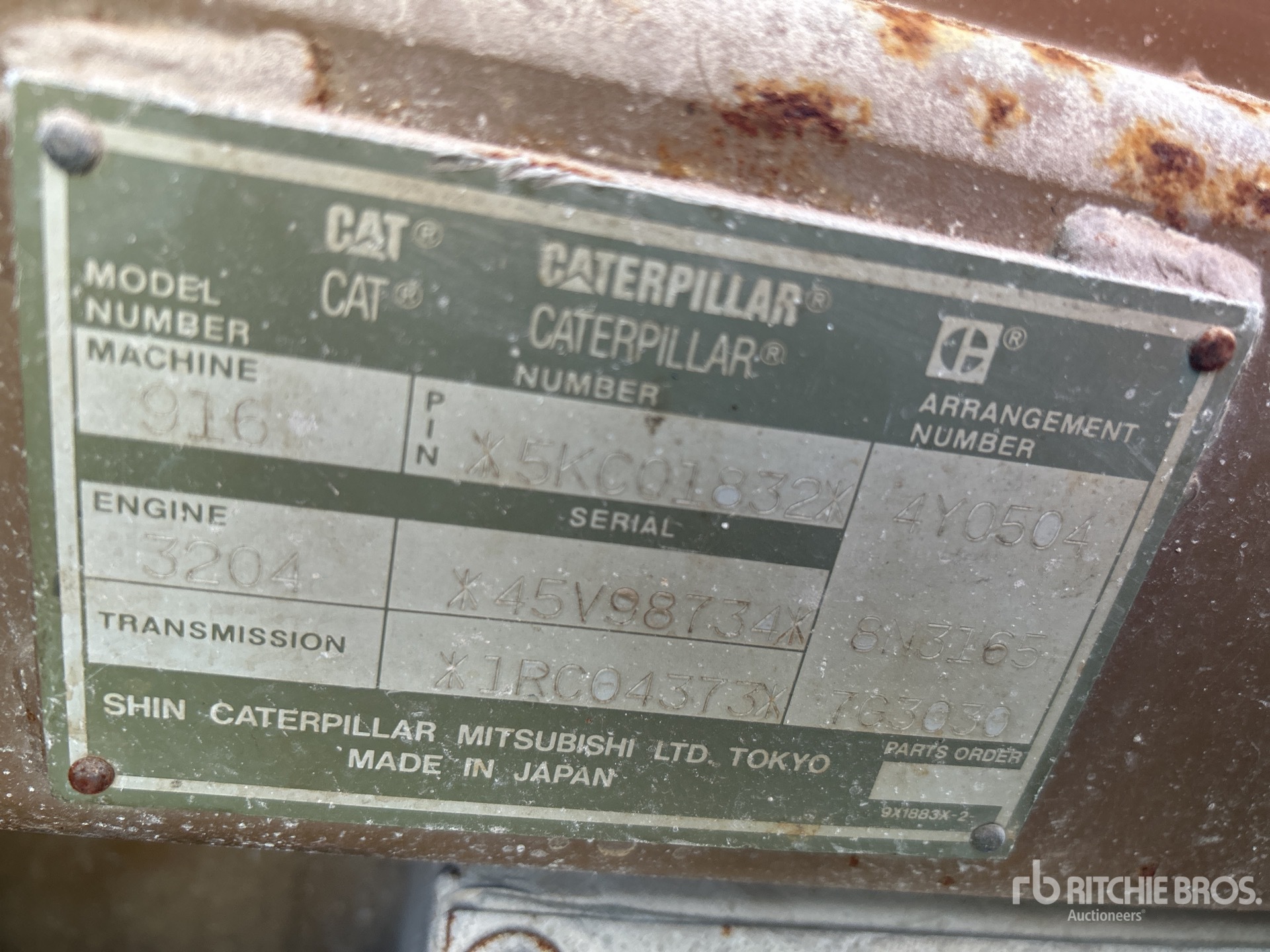 1991 Caterpillar 916
