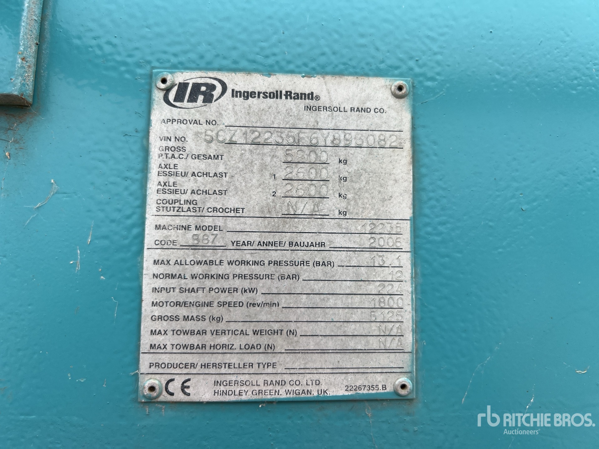 2006 Ingersoll Rand 12235