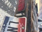 Trailer Chassis with License Plate Light Functional