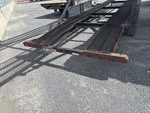 Trailer Chassis with Brake Lights Functional