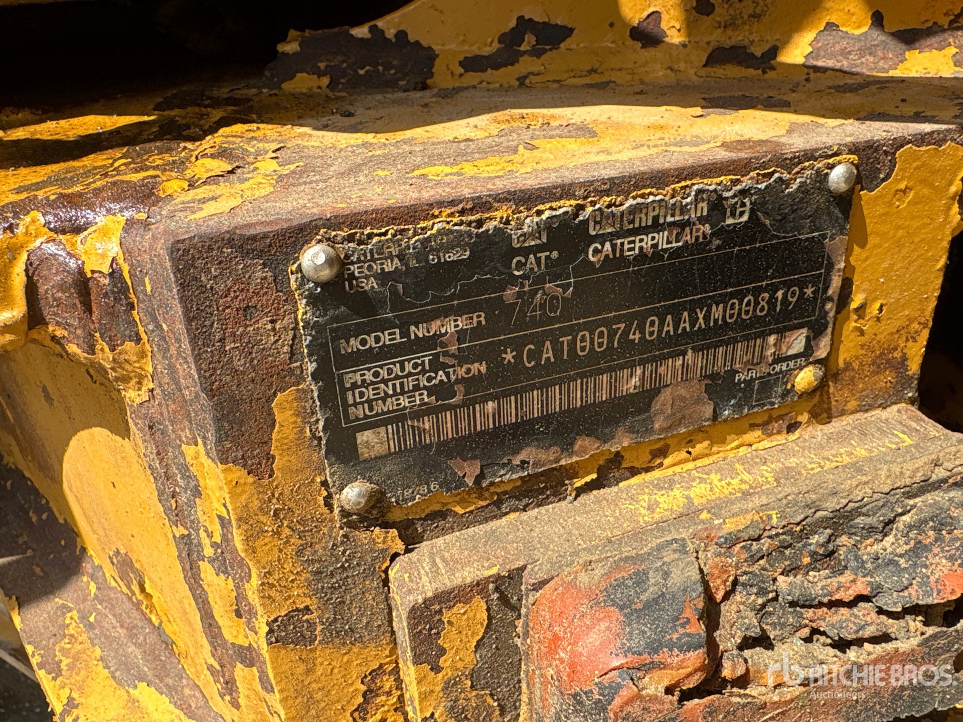 2003 Caterpillar 740