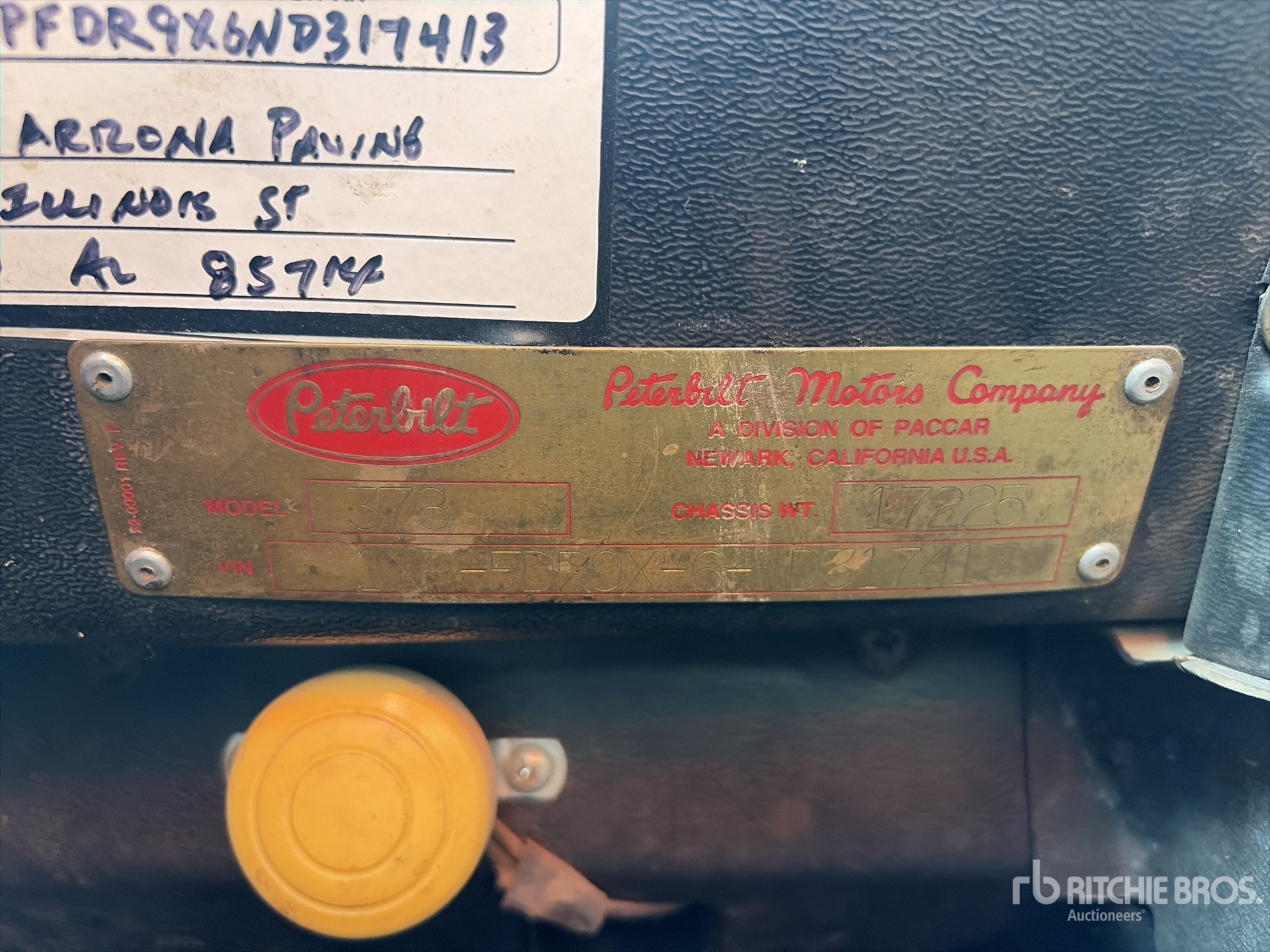 1992 Peterbilt 378