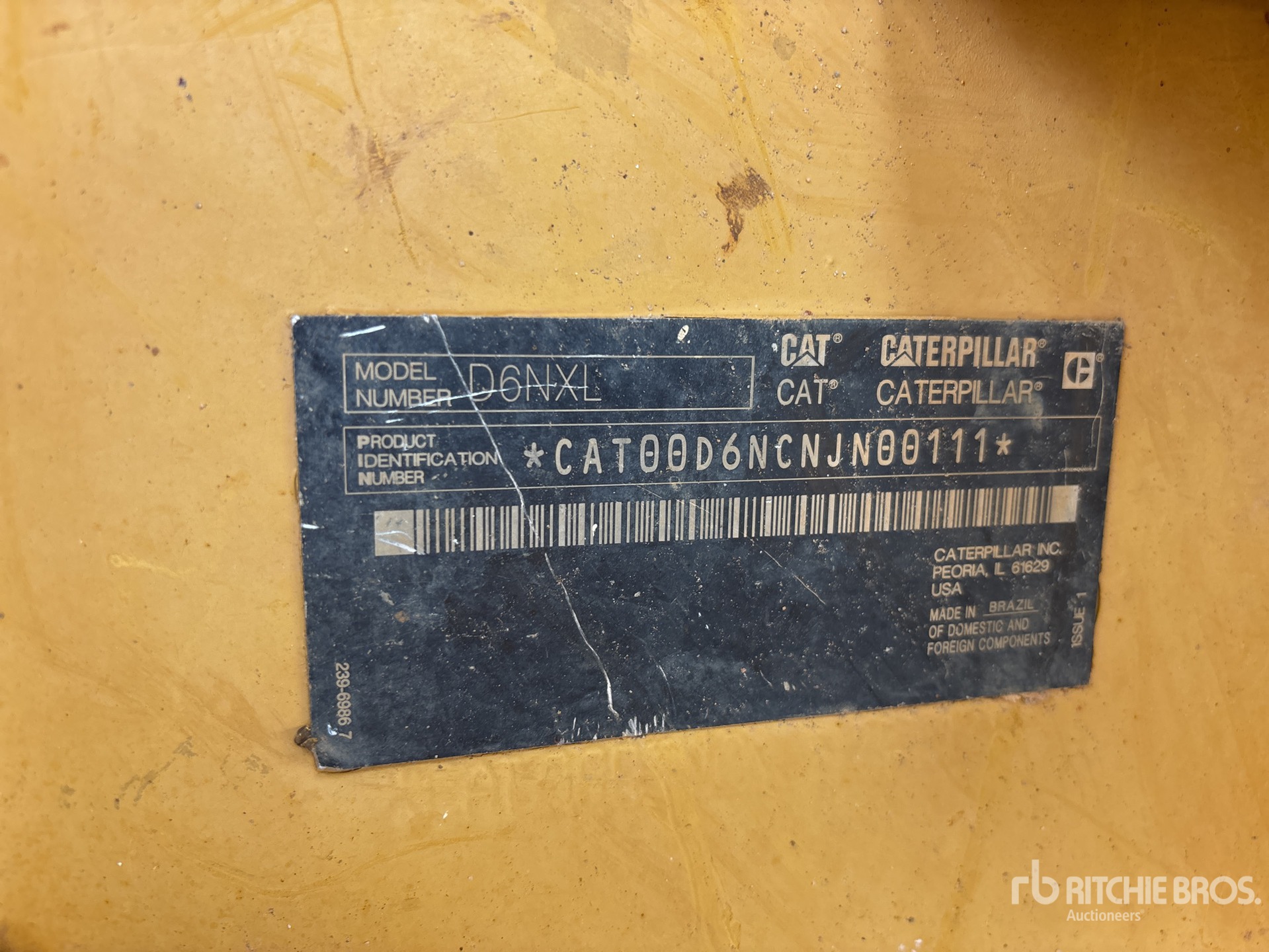 2015 Caterpillar D6N XL