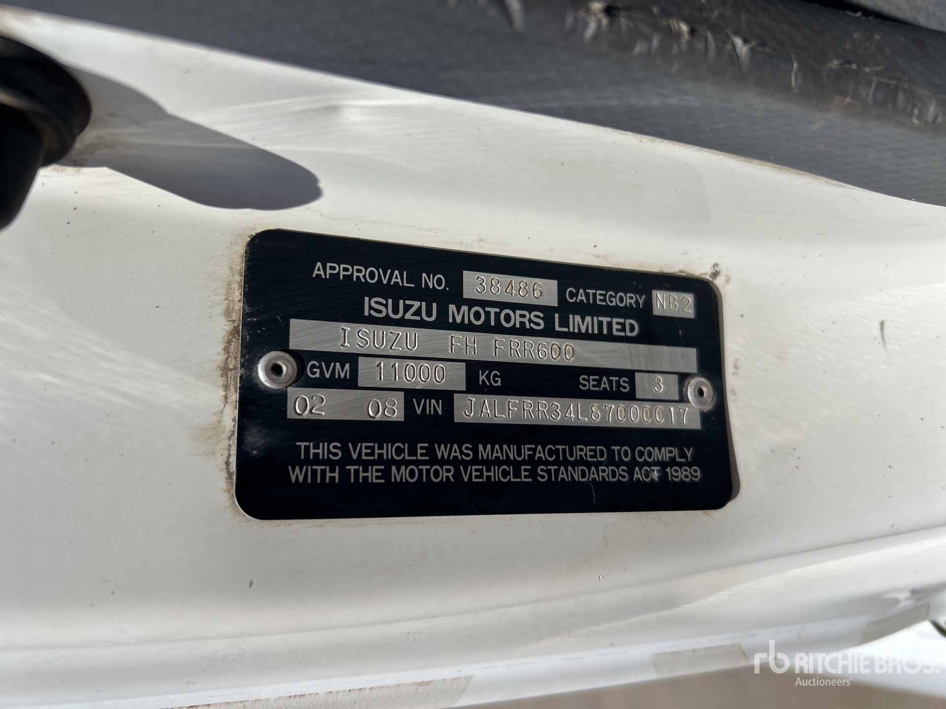 2008 Isuzu FRR600