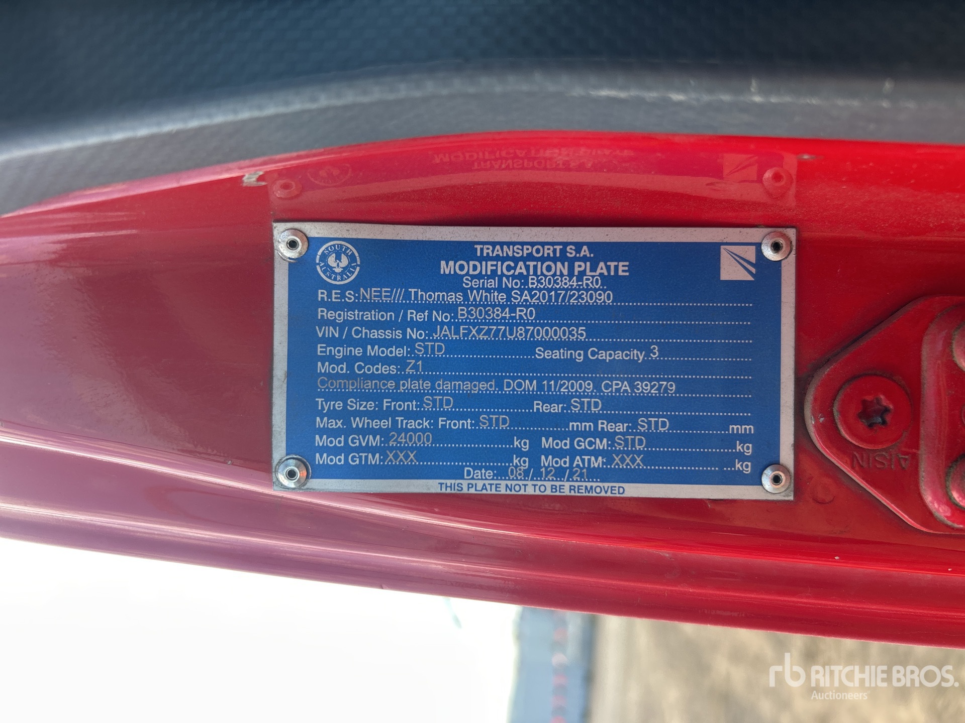 2009 Isuzu FH FXZ