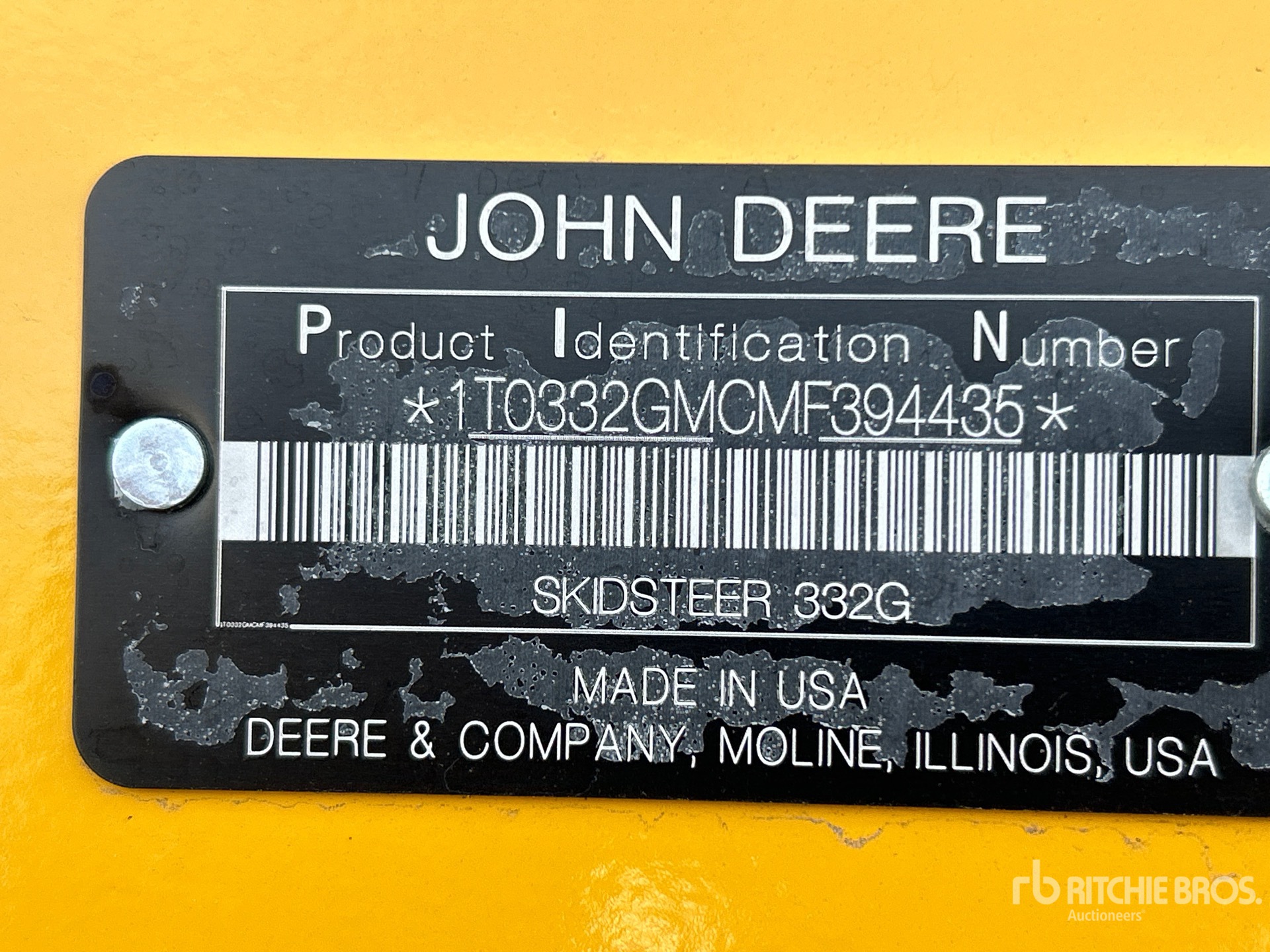 2021 John Deere 332G