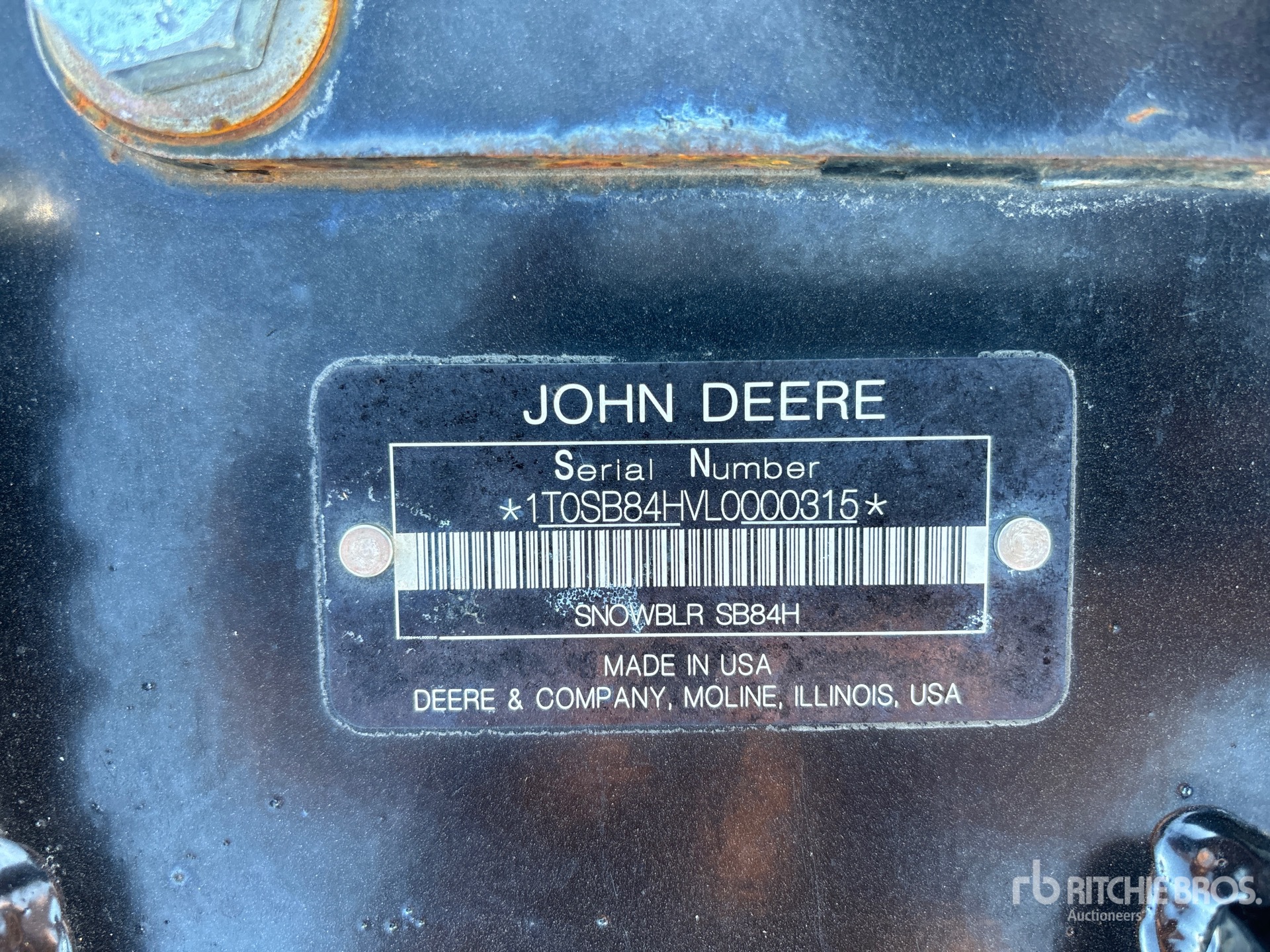 John Deere SB84H
