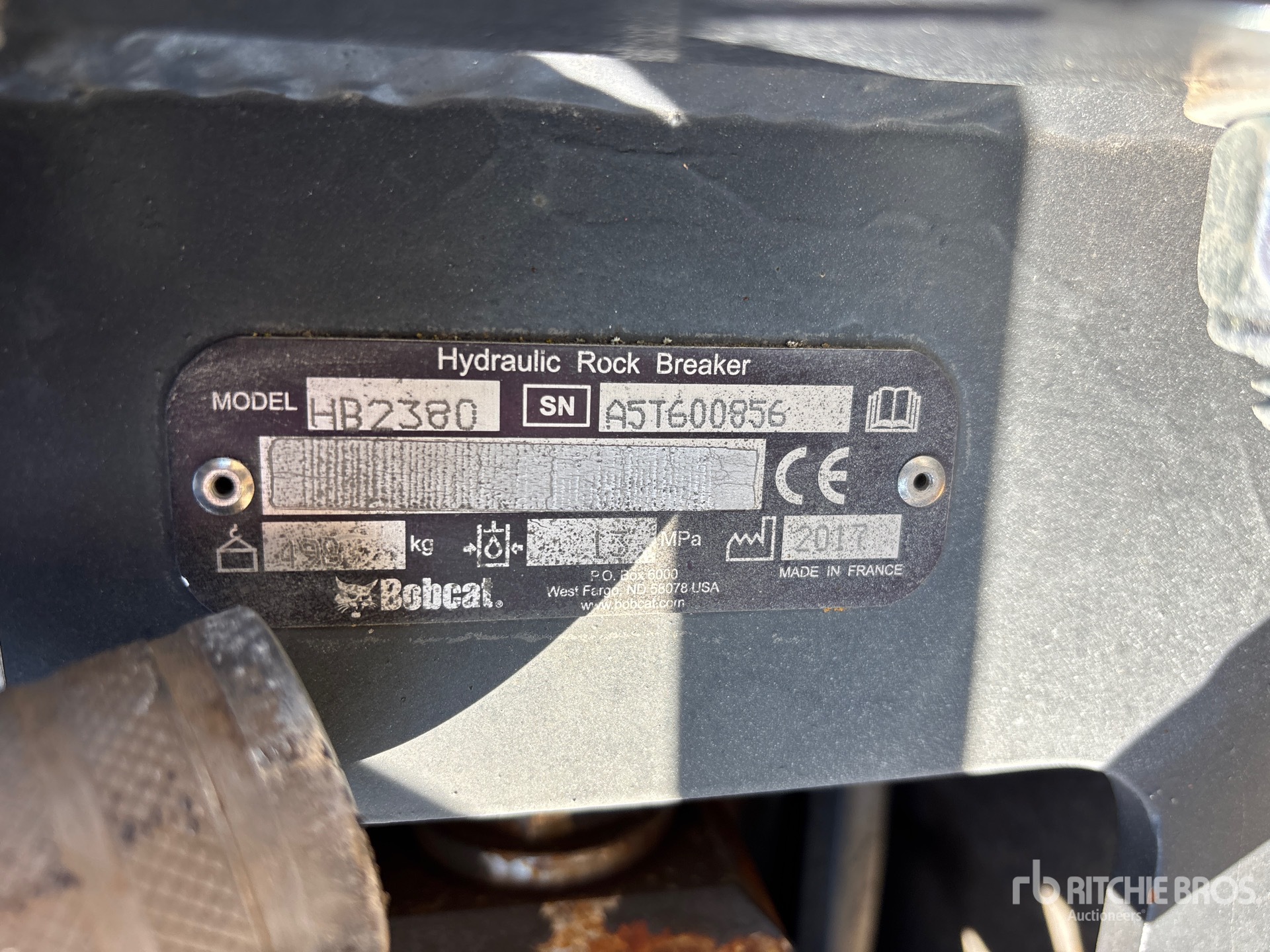 2017 Bobcat HB2380