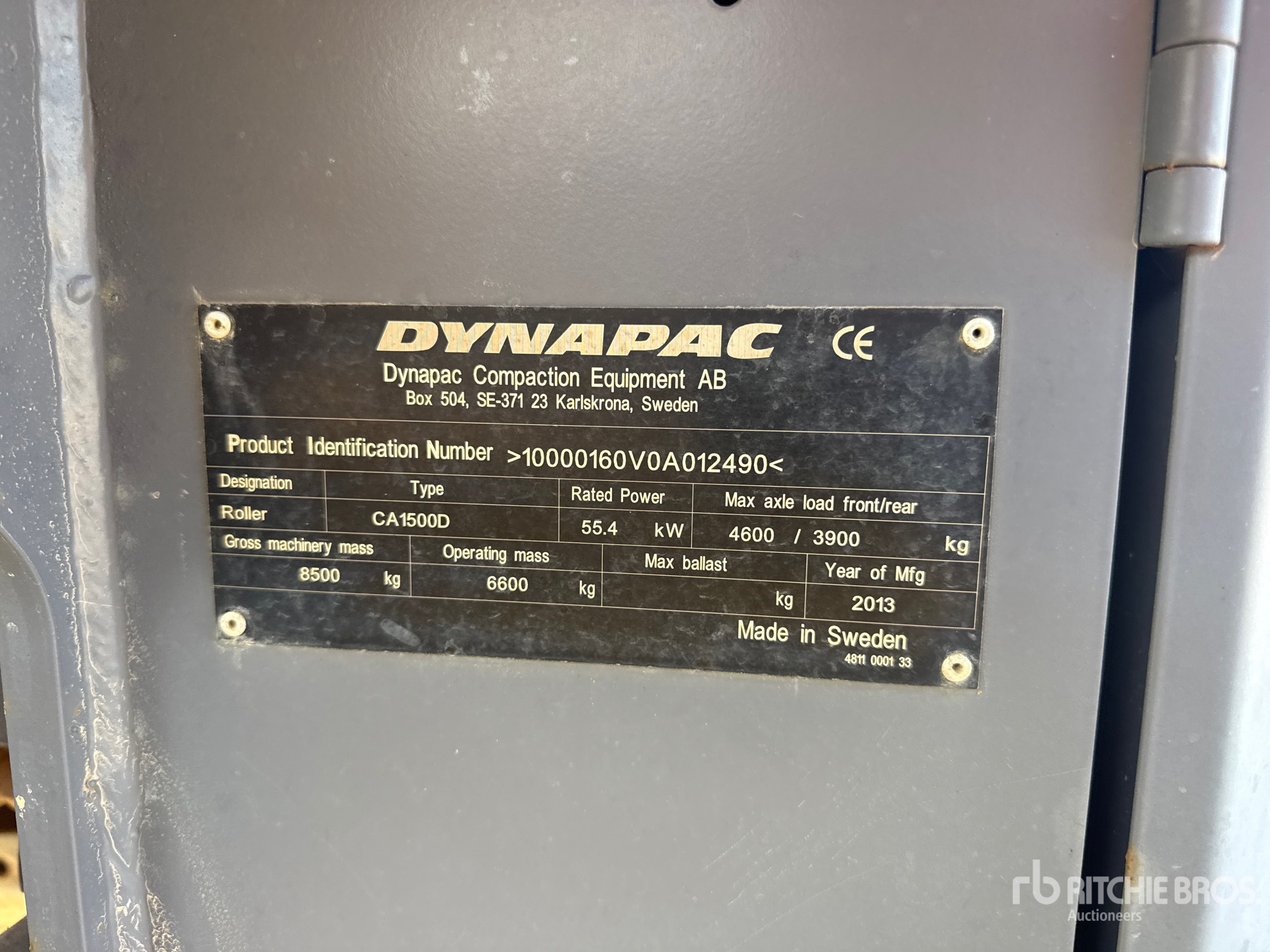 2013 Dynapac CA1500D