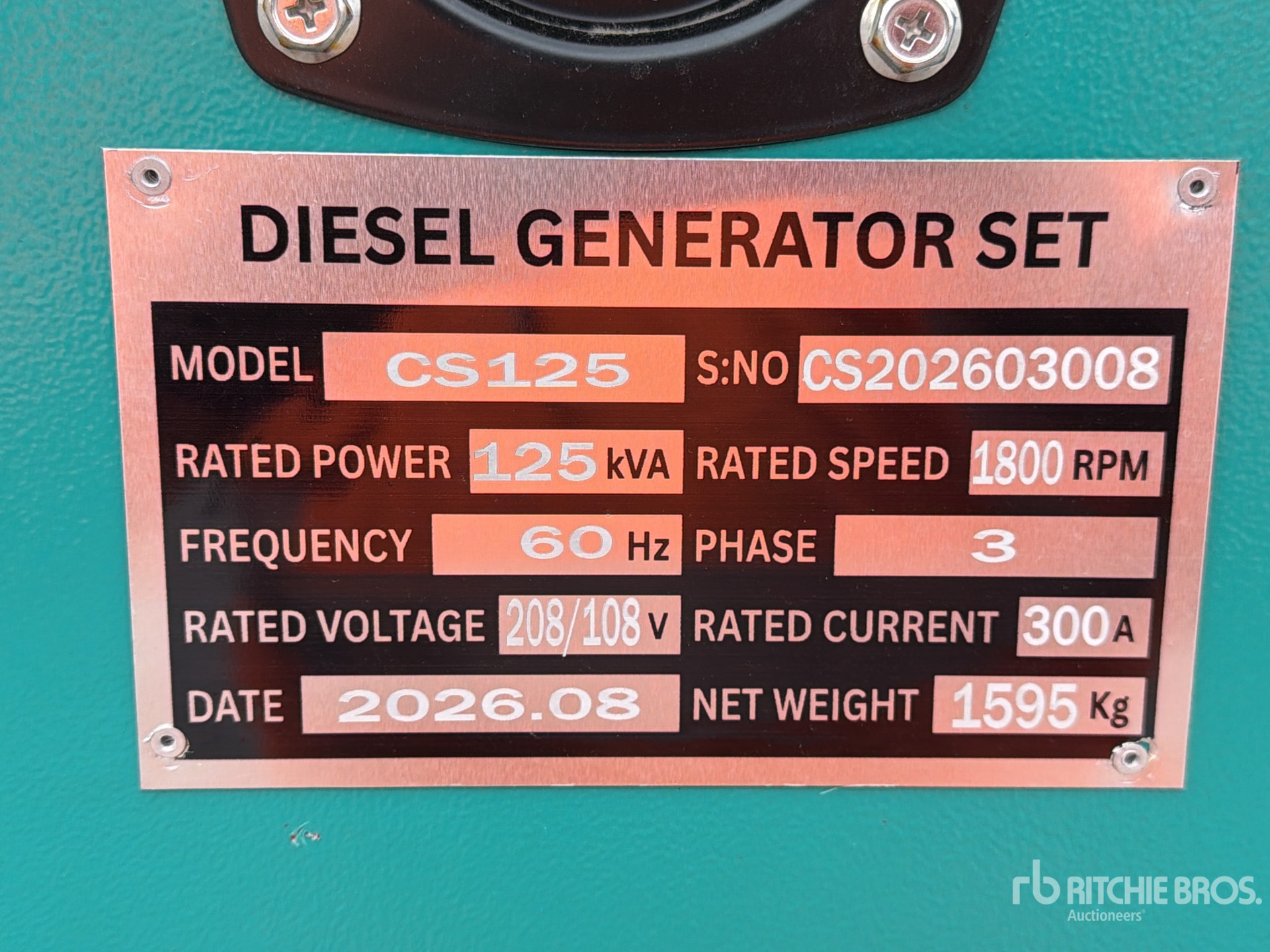 2026 Cummins CS-125
