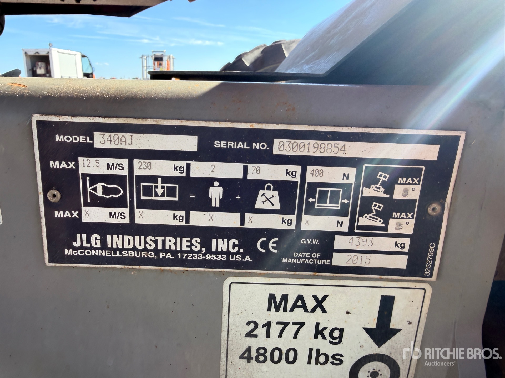 2015 Haulotte 340AJ