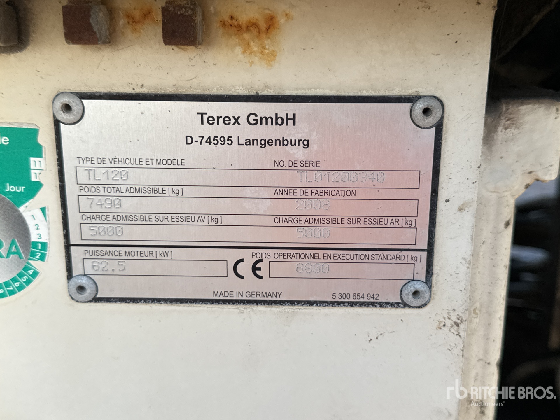 2008 Terex TL120