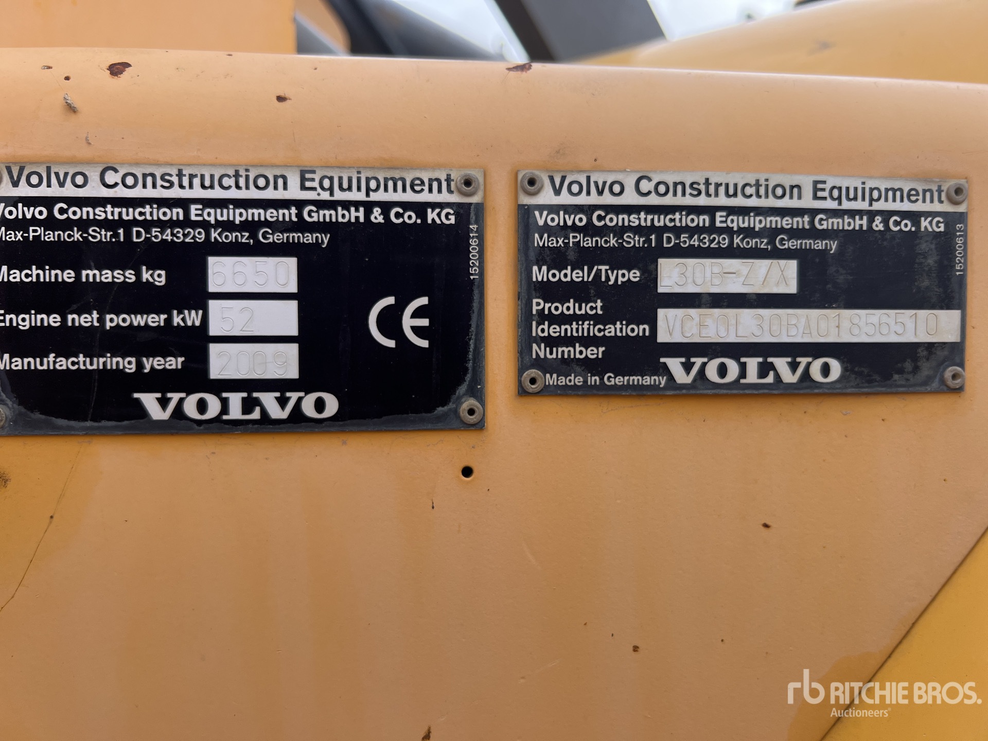 2009 Volvo L30B-Z/X