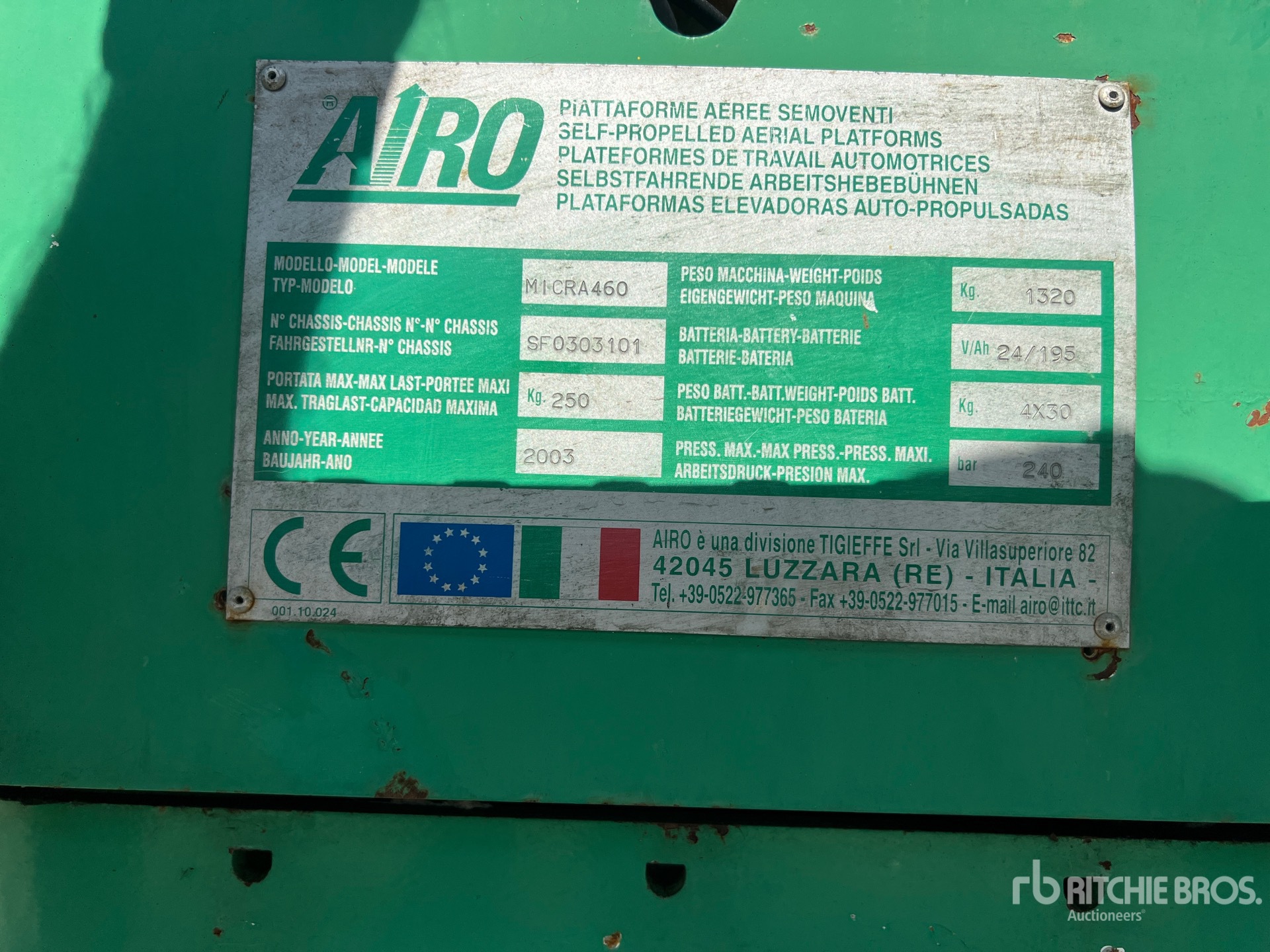2003 Airo MICRA 460