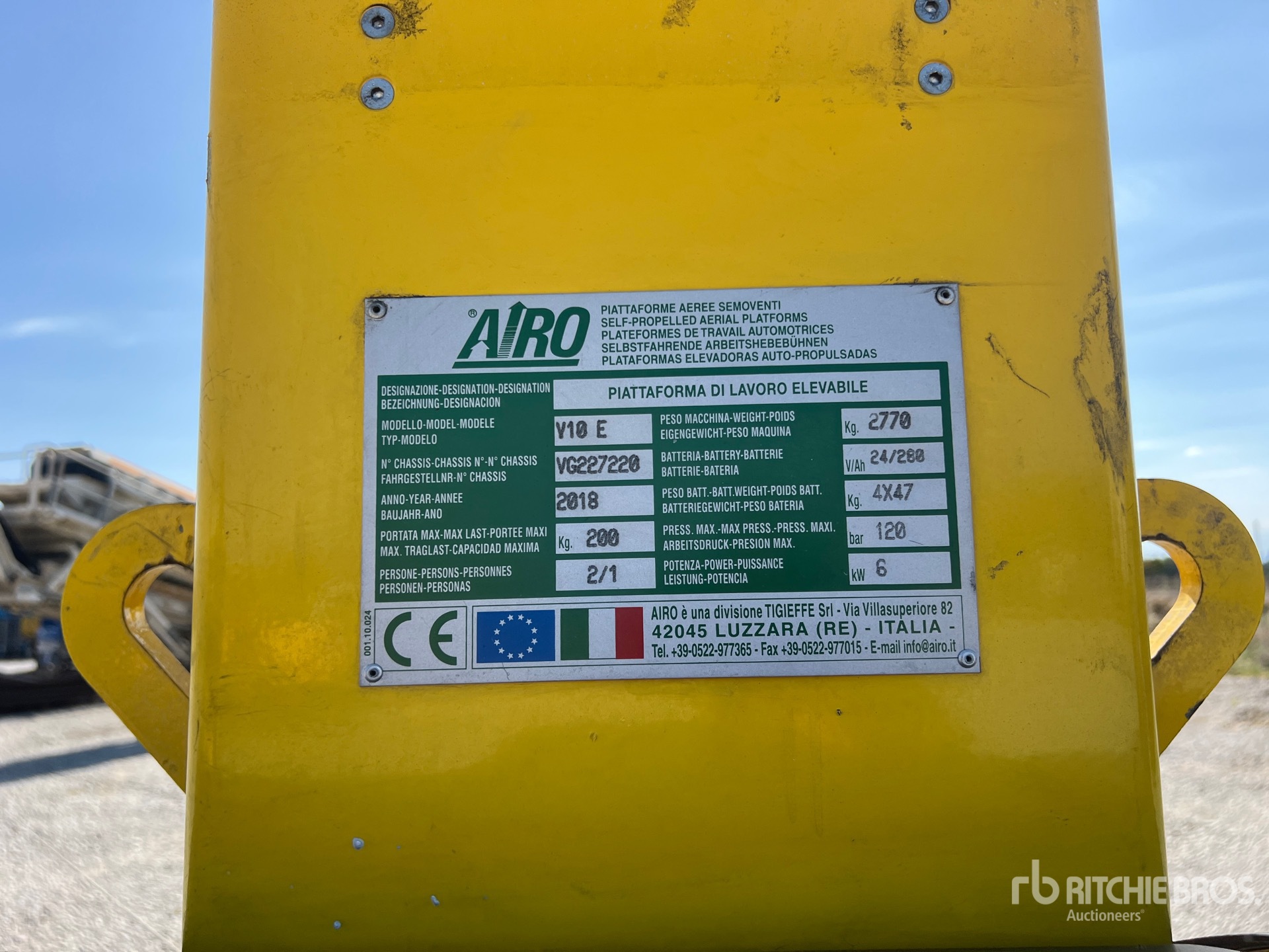 2018 Airo V10E