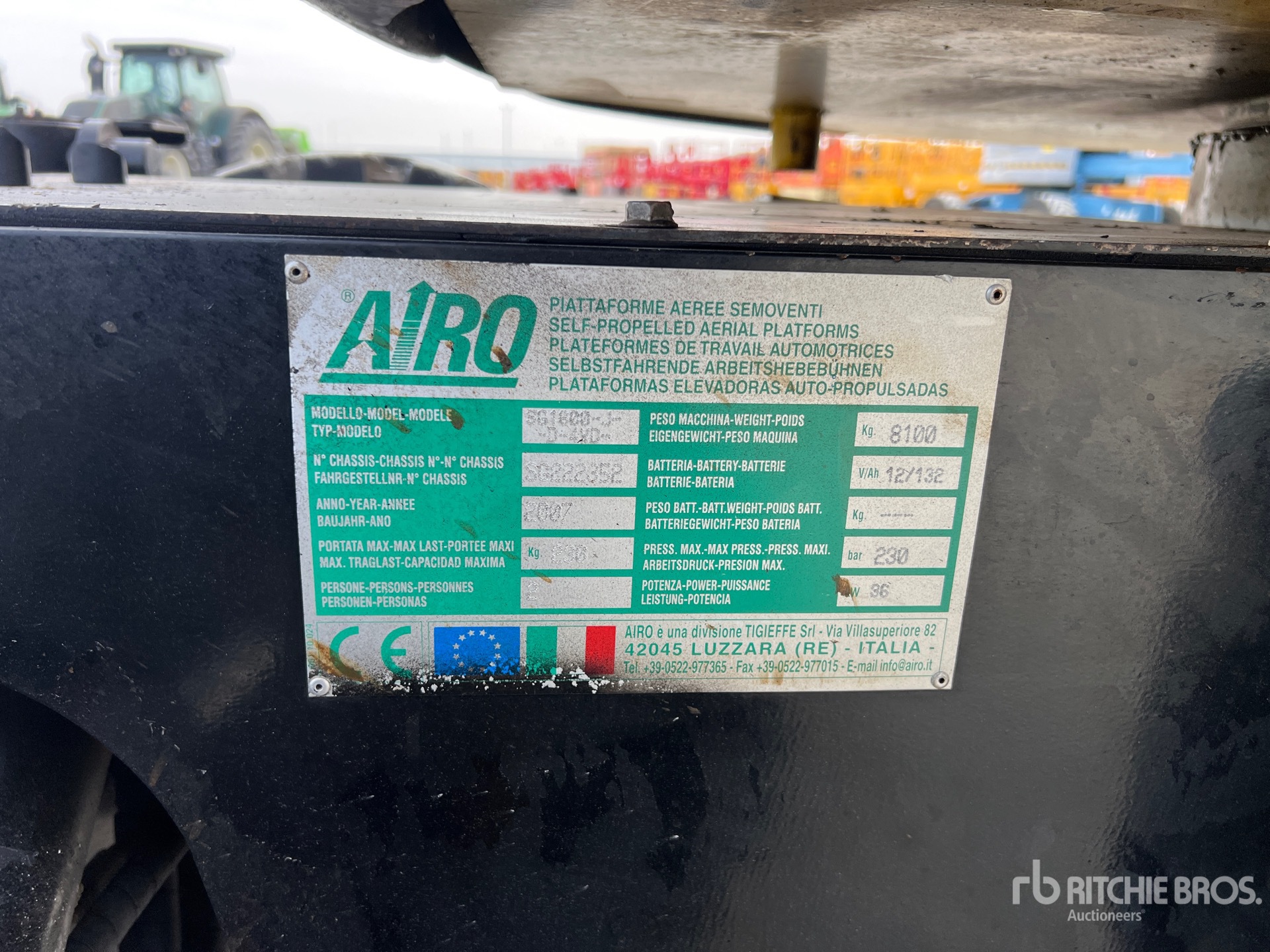 2007 Airo SG 1600 JD 4WD