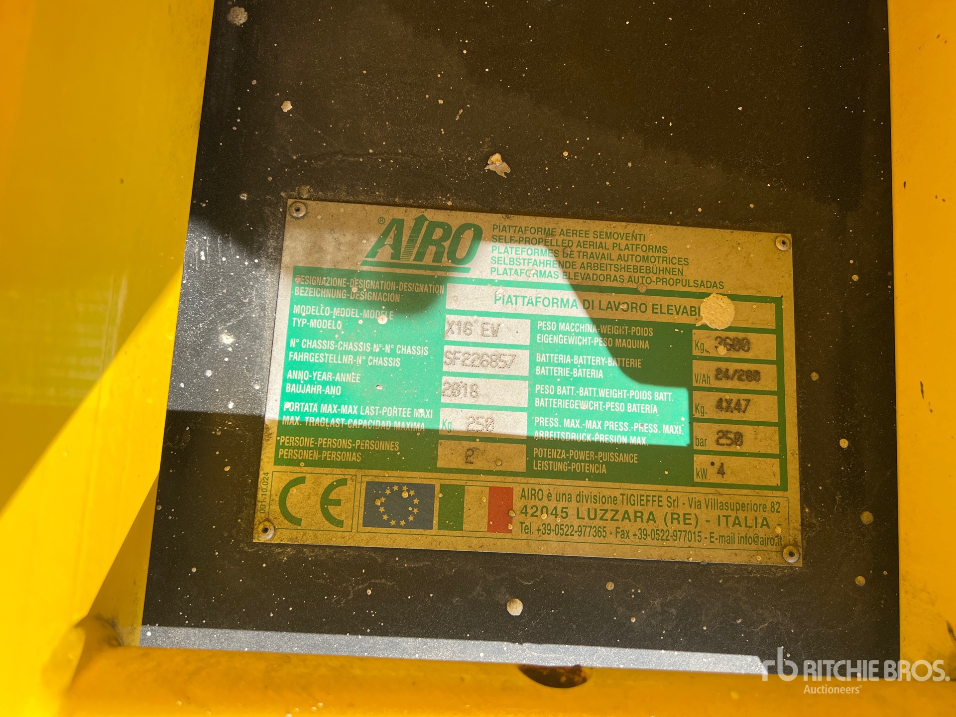 2018 Airo X16EW