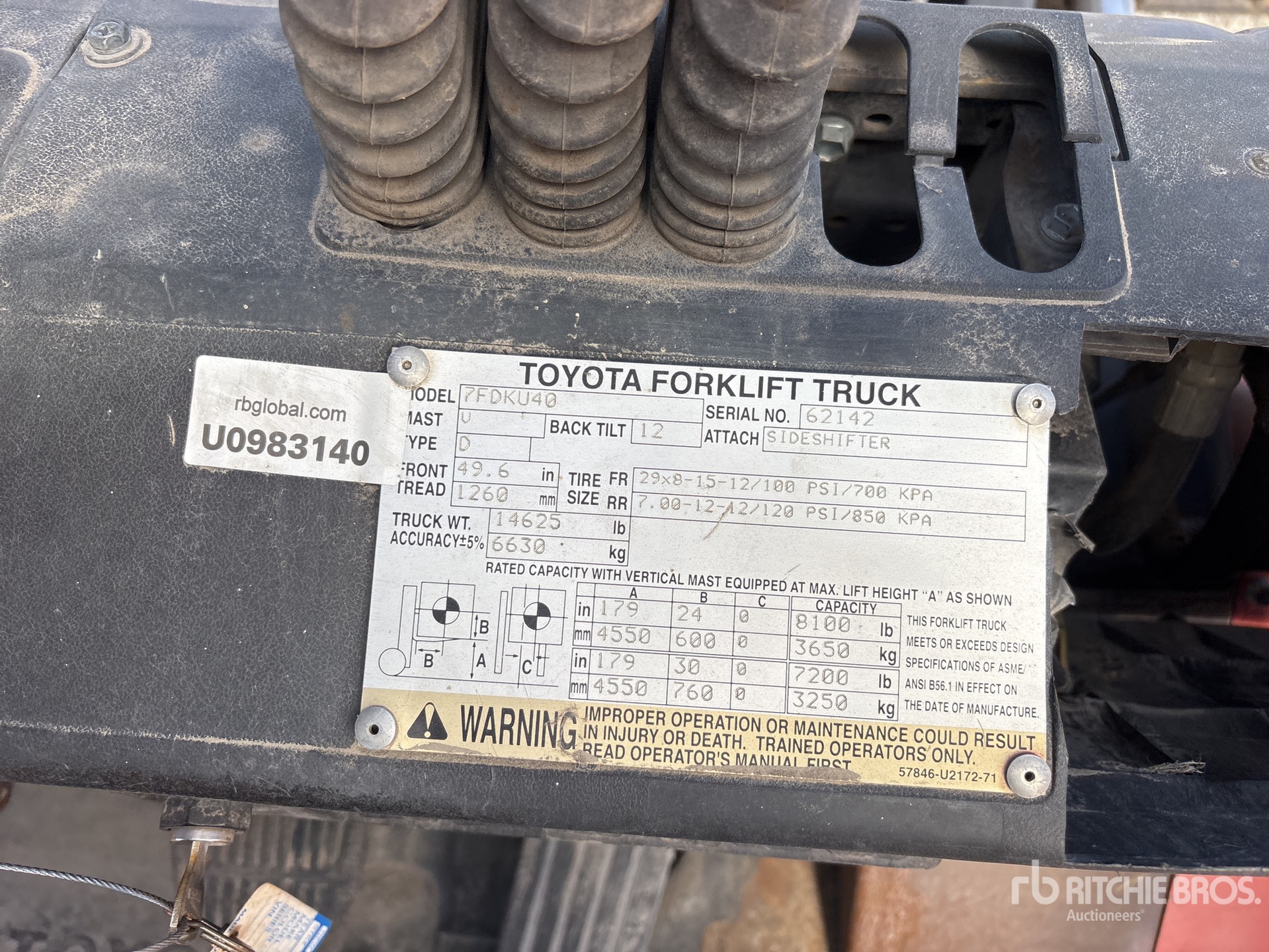 2006 Toyota 7FDKU40