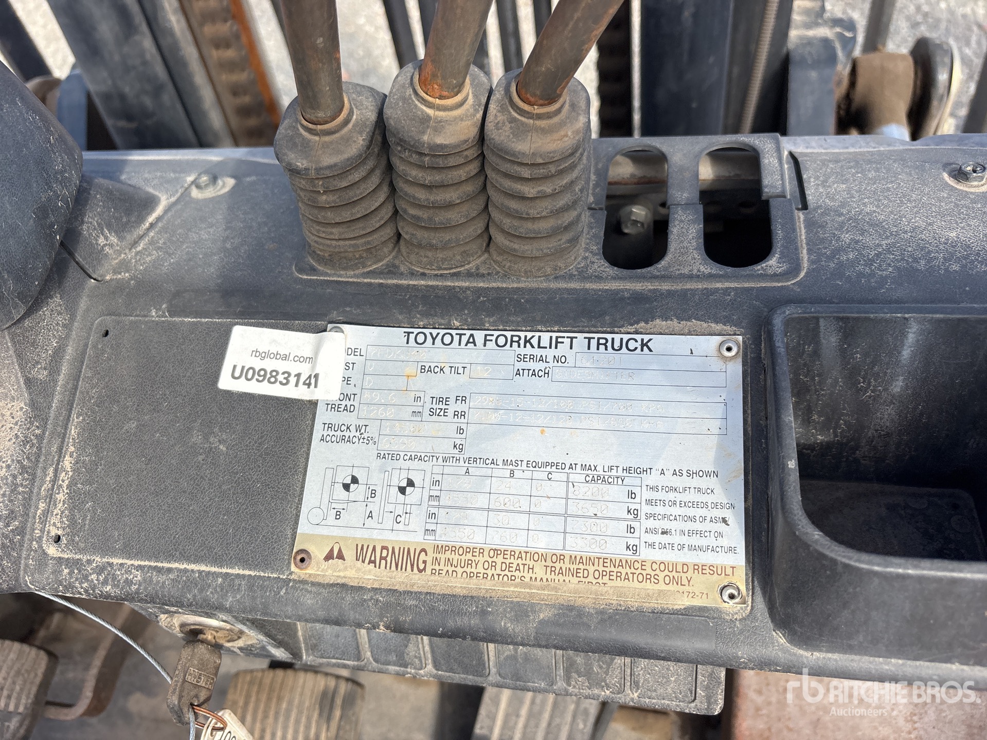 2005 Toyota 7FDKU40