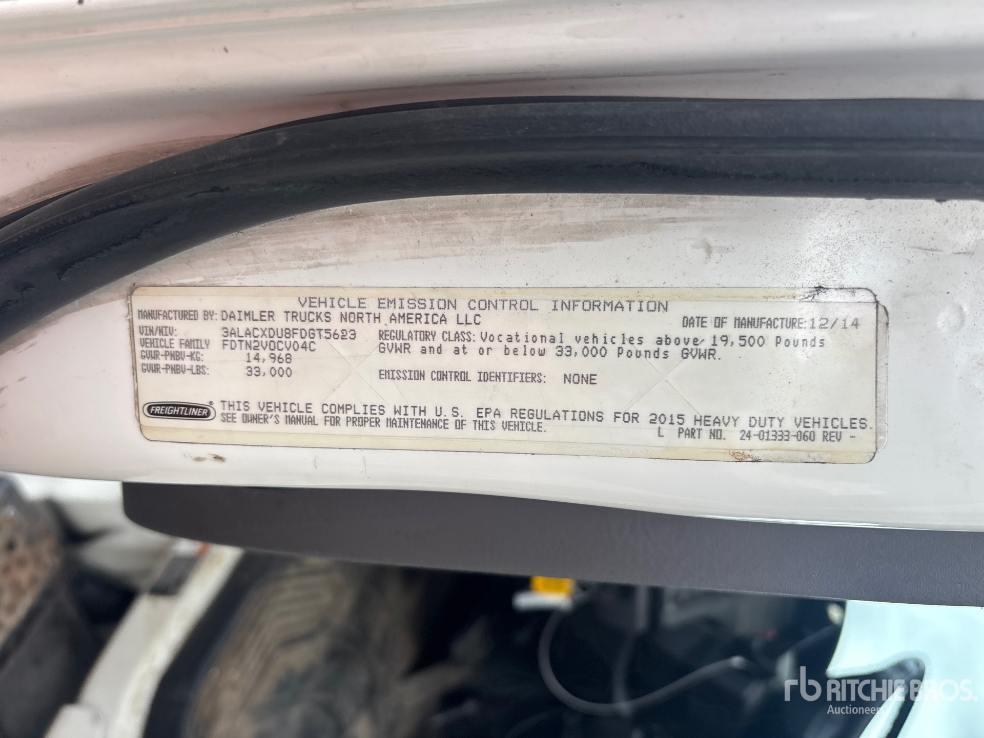 2015 Freightliner M2 106