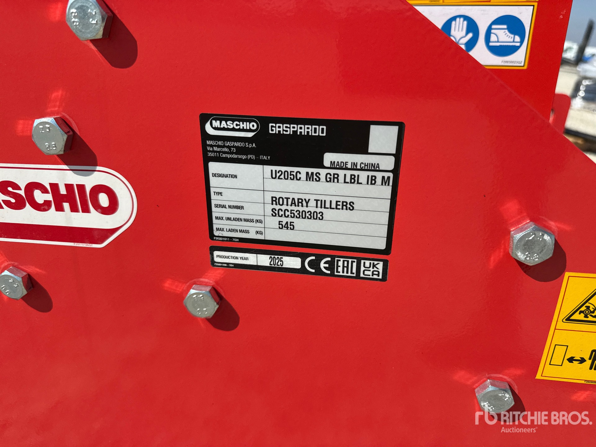 2025 Maschio U205