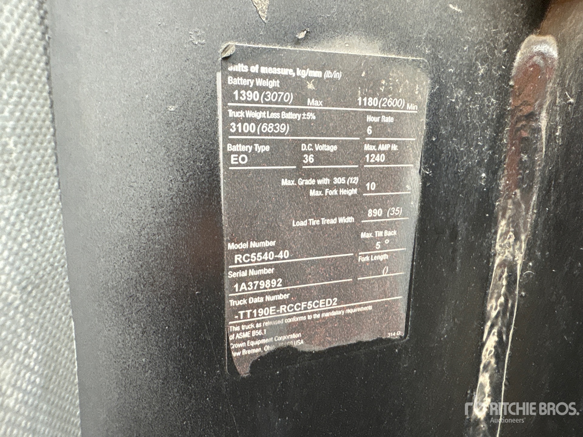 2011 Crown RC5540-40